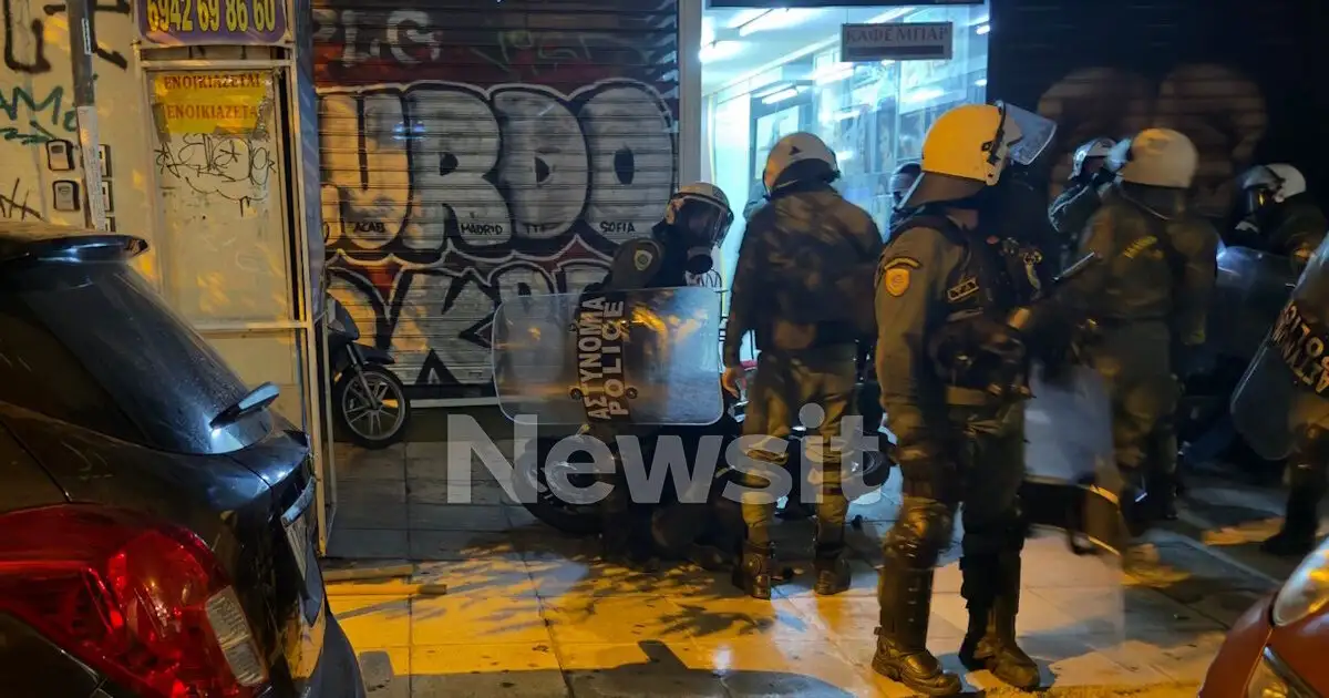 Επεισόδια-στην-πορεία-μνήμης-του-αναρχικού-που-σκοτώθηκε-από-τη-βόμβα-στους-Αμπελόκηπους