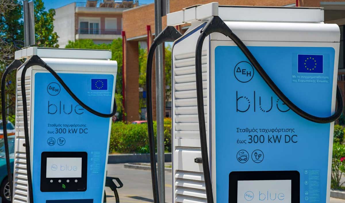 ΔΕΗ-blue:-106-νέοι-φορτιστές-σε-Ελλάδα-και-Ρουμανία