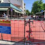 Καρδίτσα:-Παρέμβαση-σε-τμήμα-της-οδού-Σακελλαρίου-πάνω-στον-κεντρικό-πεζόδρομο 