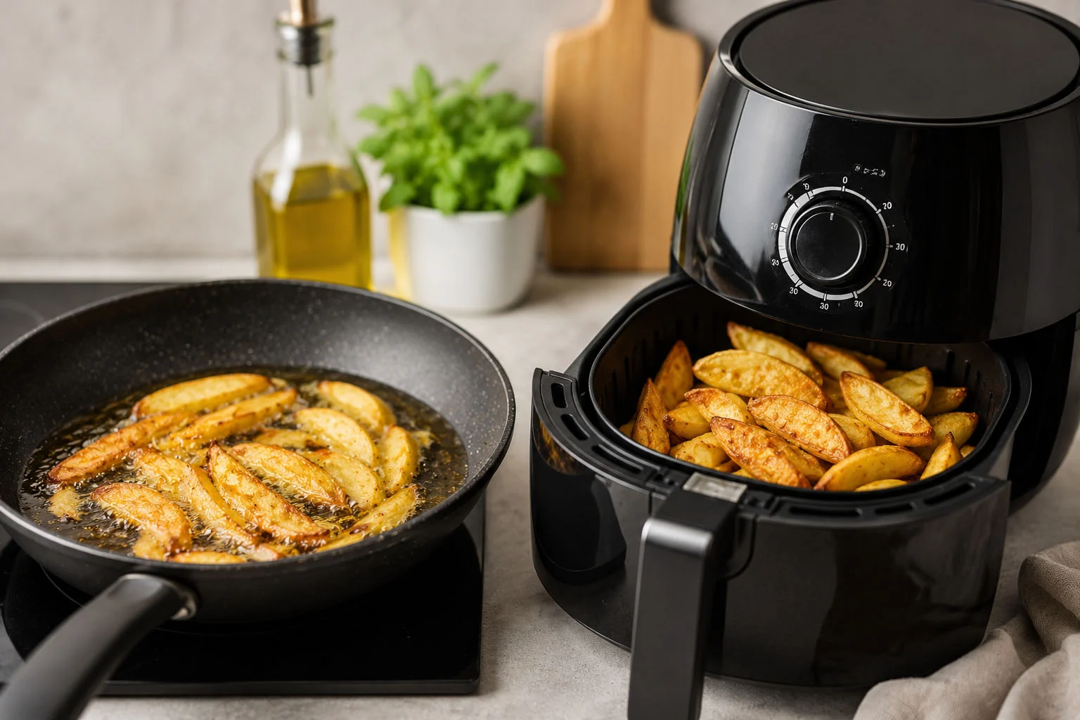 air-fryer-ή-τηγάνι;-Τι-δείχνουν-οι-έρευνες-για-την-πιο-υγιεινή-επιλογή