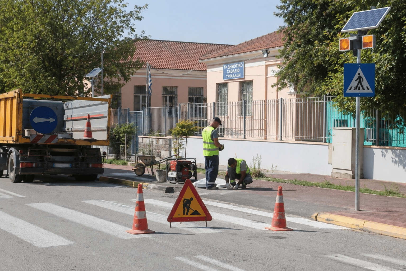Τρίκαλα:-Στενώσεις-σε-12-σημεία-έως-31-Αυγούστου