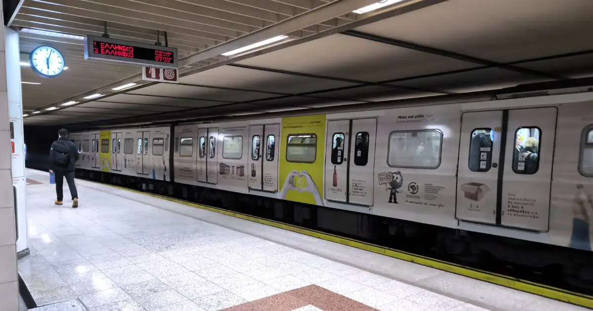 Αγία-Παρασκευή:-Επιχείρηση-της-Αστυνομίας-στο-μετρό-–-Συνελήφθη-Σουδανός-που-περπατούσε-στις-σήραγγες