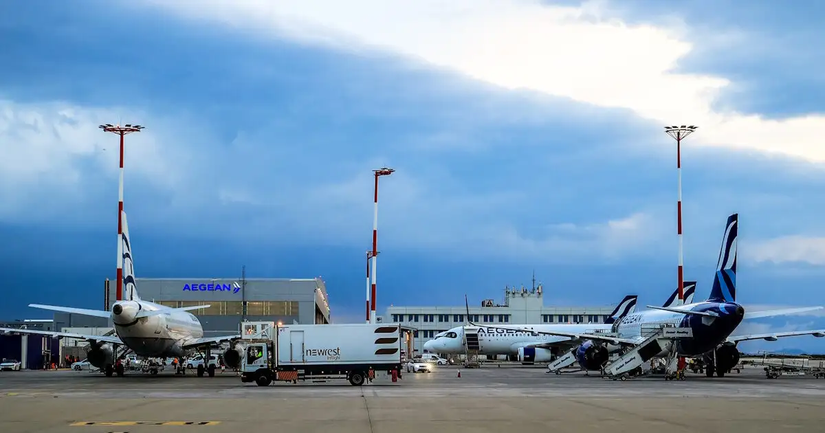 Η-ανακοίνωση-της-aegean-για-την-αναγκαστική-προσγείωση-αεροσκάφους-στο-«Ελ.-Βενιζέλος»:-«Παρουσιάστηκε-ένδειξη-για-πιθανή-ύπαρξη-καπνού»