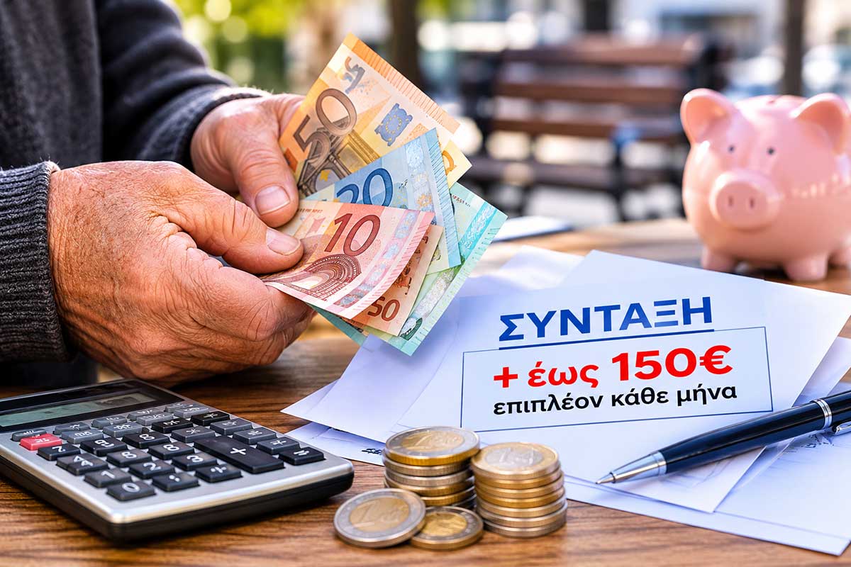 Παράλληλη-ασφάλιση:-Ποιοι-δικαιούνται-έως-150-ευρώ-επιπλέον-σύνταξη