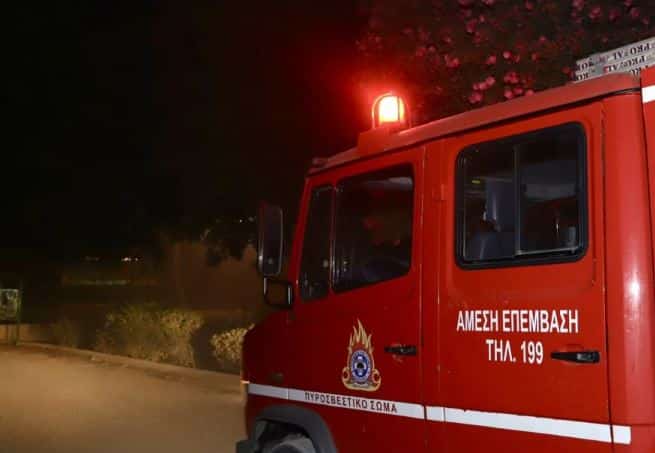 Φωτιά-σε-ταβέρνα-της-Πύλης-–-Σωτήρια-η-άμεση-επέμβαση-της-Πυροσβεστικής
