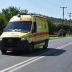 tροχαίο-στον-κόμβο-Γόμφων-–-Λαζαρίνας-–-Στο-νοσοκομείο-μεταφέρθηκε-30χρονος-δικυκλιστής