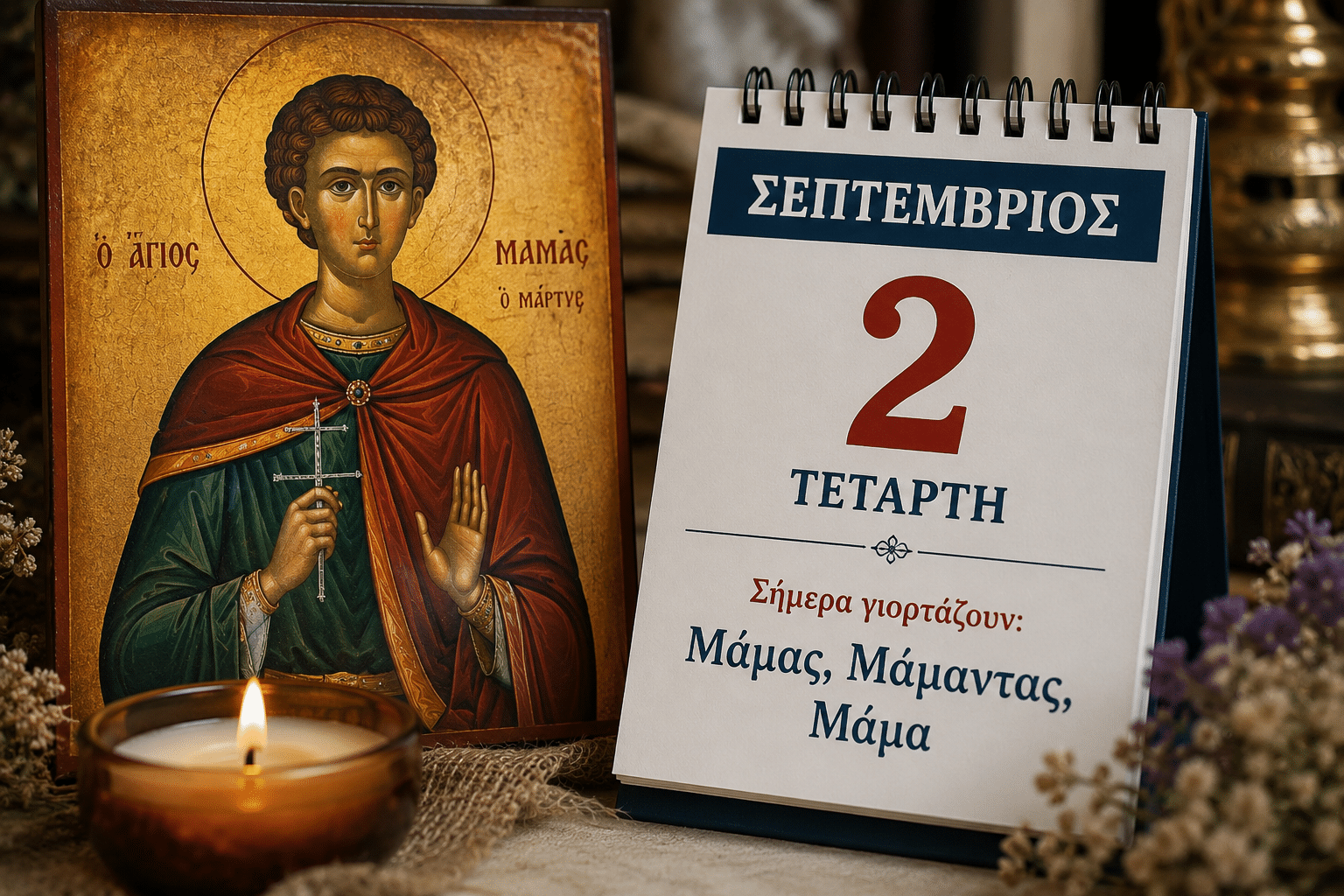 Ποιοι-γιορτάζουν-σήμερα,-Τετάρτη-2-Σεπτεμβρίου