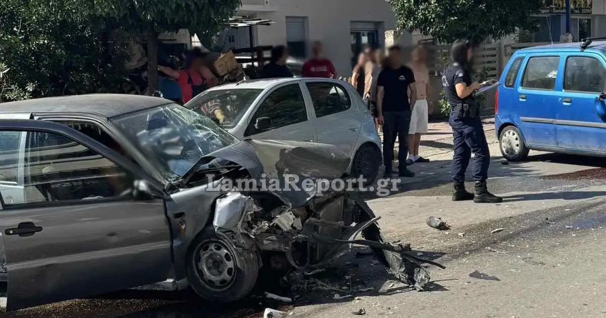 Λαμία:-Μεθυσμένος-οδηγός-σκόρπισε-τον-πανικό-–-Συγκρούστηκε-με-πολλά-αυτοκίνητα