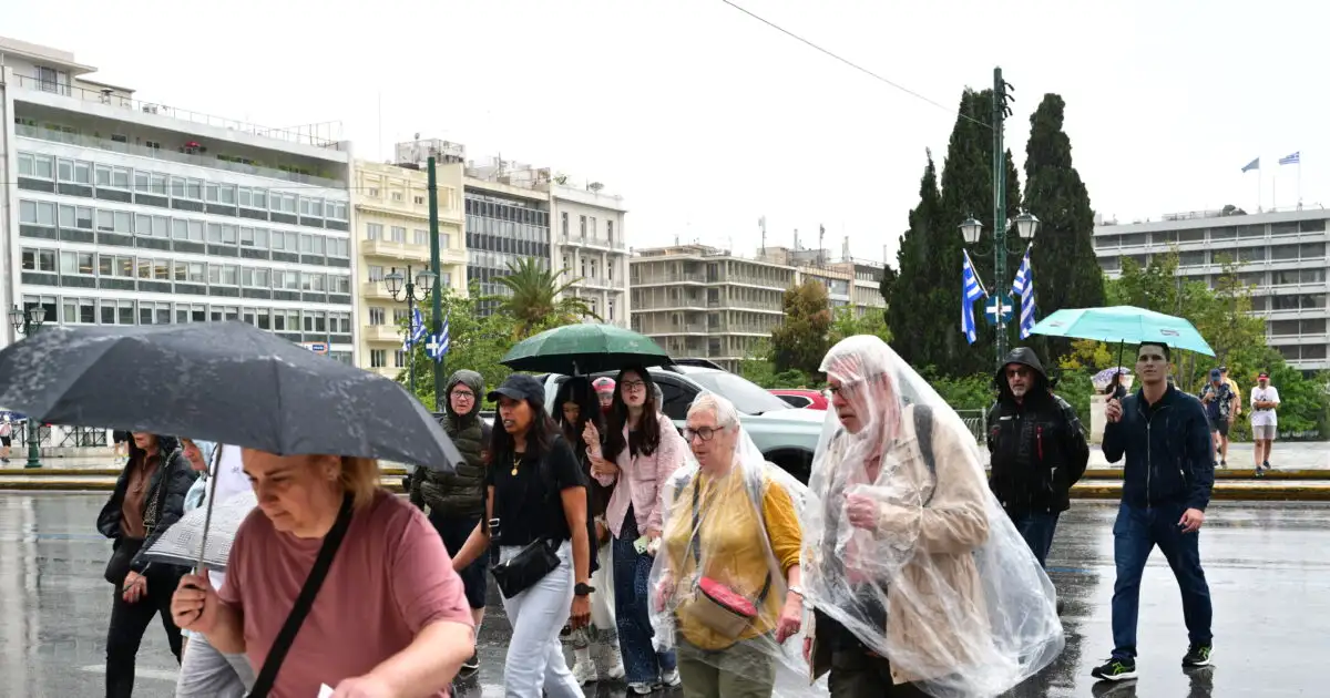 Καιρός-αύριο:-Βροχές-και-καταιγίδες-στα-ορεινά-ηπειρωτικά-–-Δεν-ξεπερνά-τους-31°c-η-θερμοκρασία
