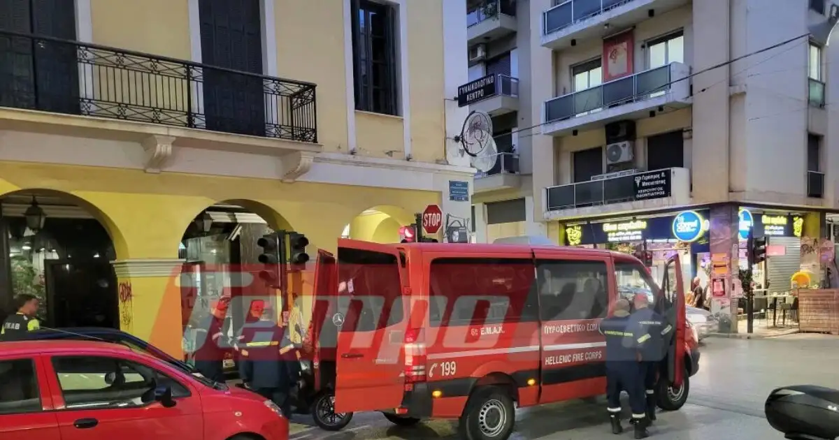 Πάτρα:-Συναγερμός-για-διαρροή-αζώτου-σε-ιατρικό-κέντρο-–-Έλεγχοι-από-την-πυροσβεστική