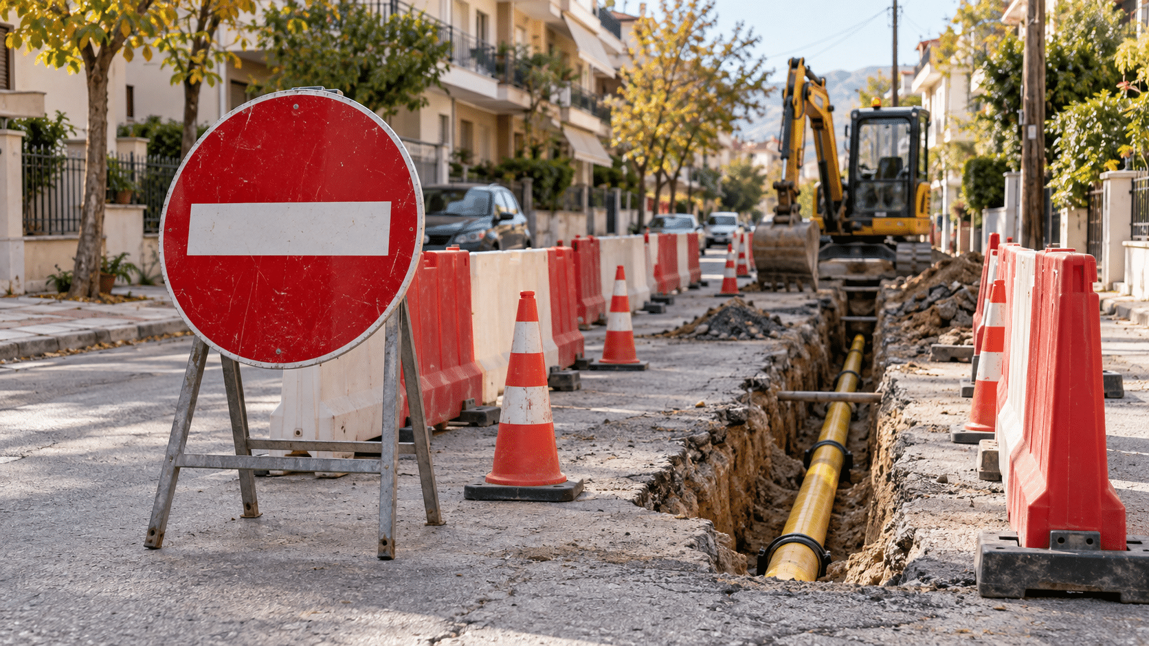 Τρίκαλα-–-Διακοπές-κυκλοφορίας-σε-εννέα-οδούς