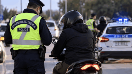 Τρίκαλα:-15-παραβάσεις-για-κράνος-σε-206-ελέγχους