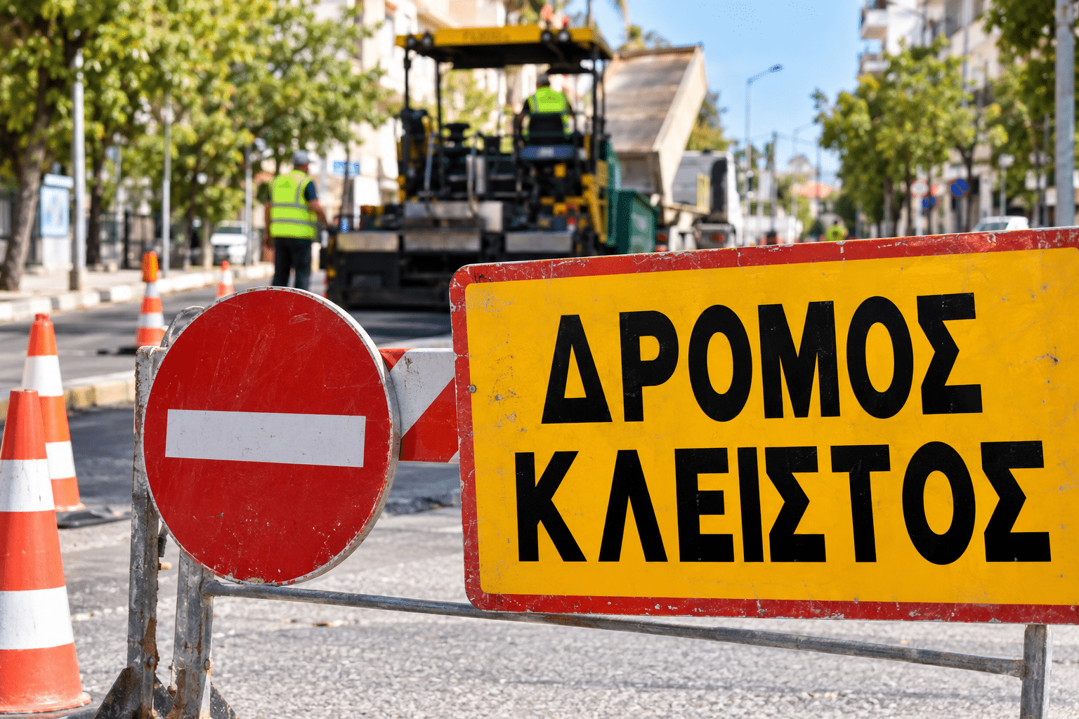Τρίκαλα:-Κλειστοί-δρόμοι-λόγω-έργων-της-ΔΕΥΑΤ