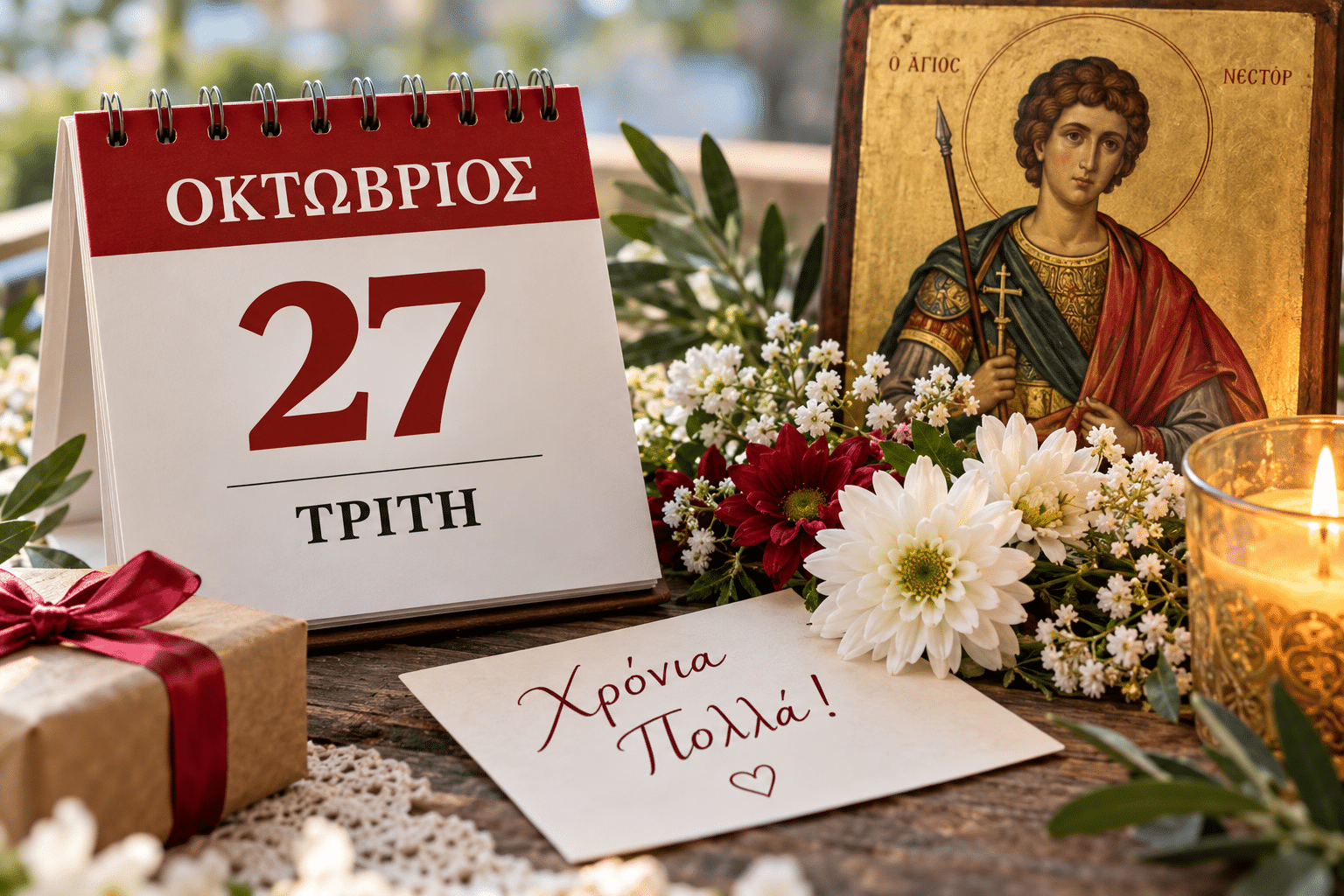 Εορτολόγιο-27-Οκτωβρίου:-Ποιοι-γιορτάζουν-σήμερα
